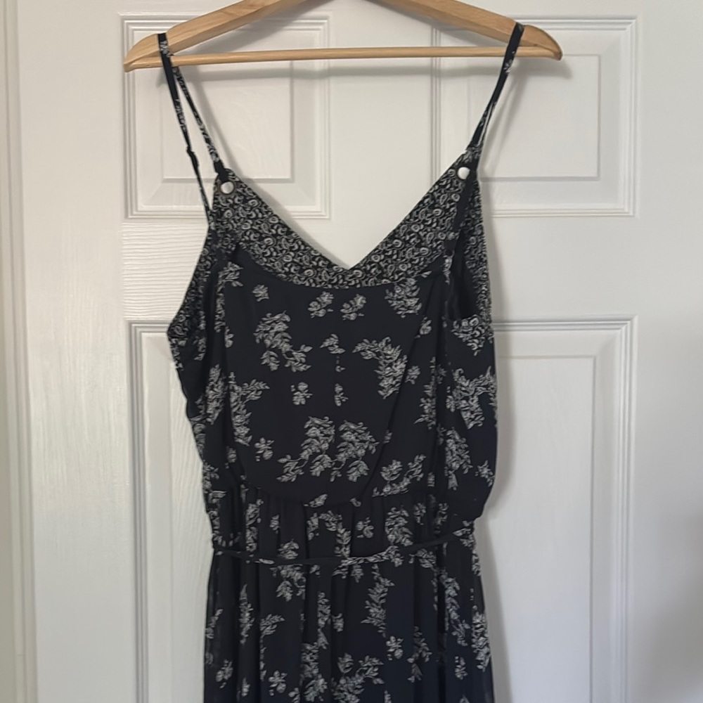 Xhilaration Black and White Patterned Dress - Picture 5 of 7